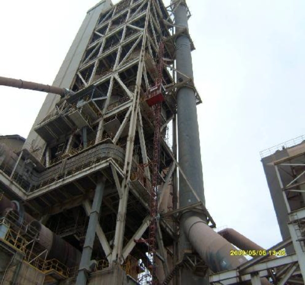 Holcim Cement Factory - Cẩu Tháp Vận Thăng LIFTEC - Công Ty TNHH LIFTEC Việt Nam